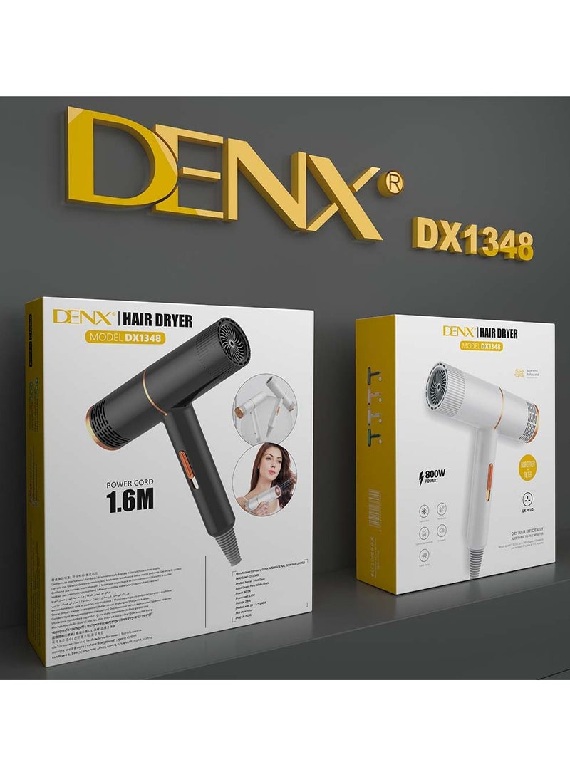 Denx HAIR DRYER, Powerful, Lightweight And Portable Hair Dryer Suitable For Home And Travel Use - Image 2