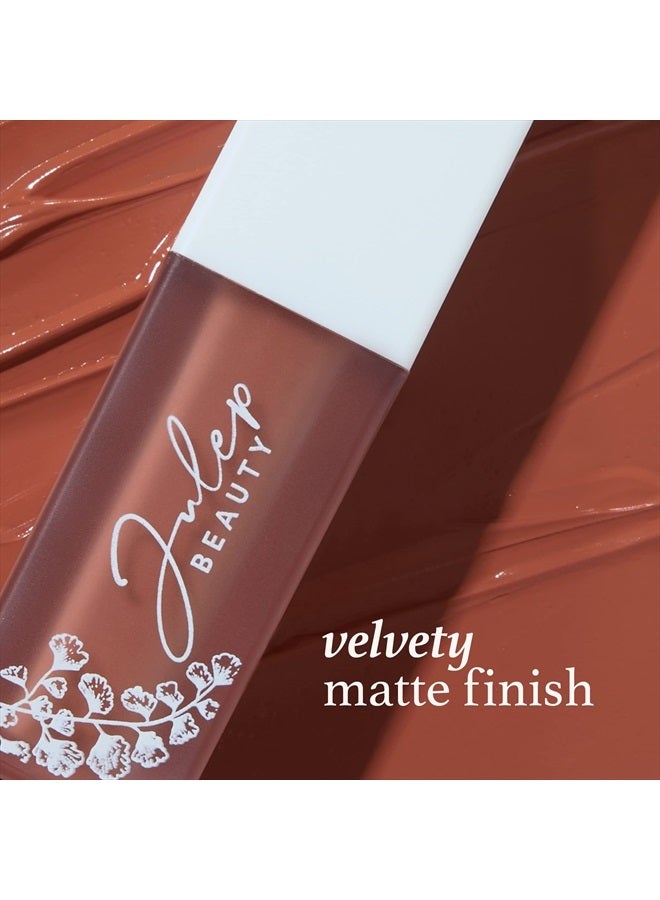 Julep It's Whipped Matte Lip Mousse - Airy Taupe - Long-Lasting Liquid Lipstick - Non-Drying Velvety Finish - Moisturizing Shea Butter - Image 3