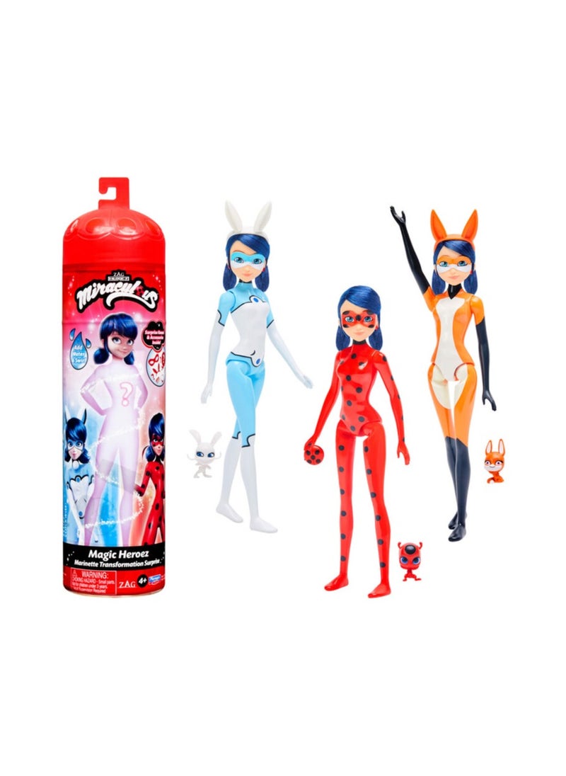 Miraculous Magic Heroez Marinette Transformation Surprise 