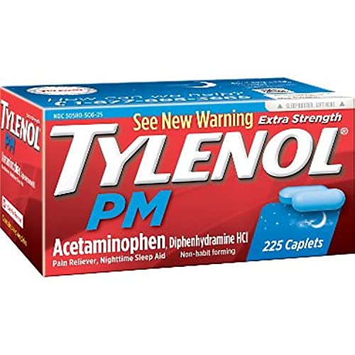 Tylenol PM Caplets - 225 ct. bottle - Image 4