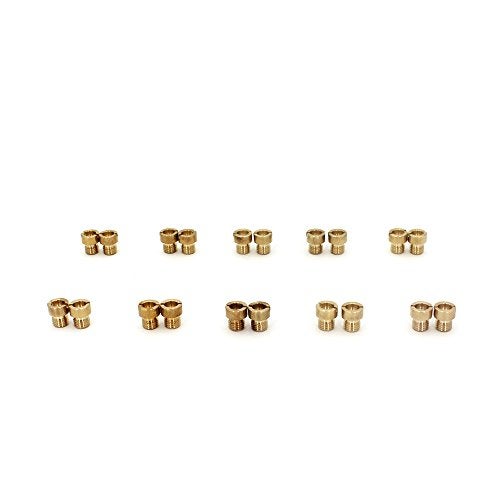 KIPA 20Pcs Carburetor Main Jet Assortment kit for Style AED Barry Grant Quick Fuel Demon Avenger Carburetor 1/4"-32 UNF Unified Fine Thread 2Pcs Per 60# 61# 62# 63# 64# 65# 66# 67# 68# 69# - Image 5