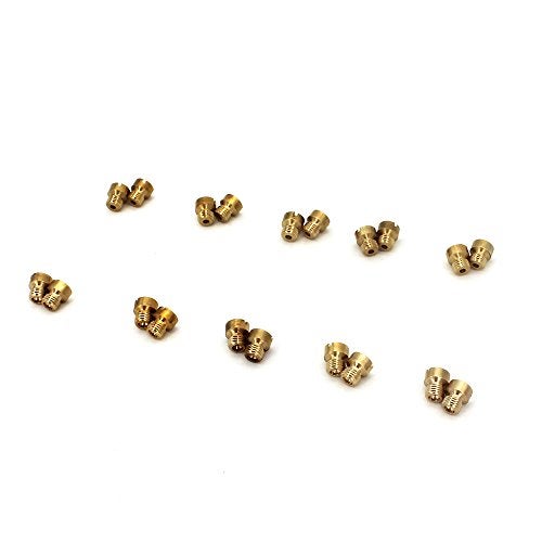 KIPA 20Pcs Carburetor Main Jet Assortment kit for Style AED Barry Grant Quick Fuel Demon Avenger Carburetor 1/4"-32 UNF Unified Fine Thread 2Pcs Per 60# 61# 62# 63# 64# 65# 66# 67# 68# 69# - Image 4