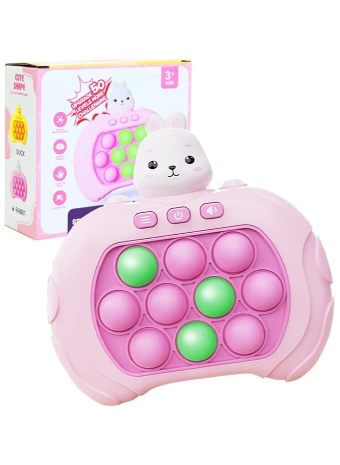 Generic - Ebenki Fidget Toys Light Up Pop It Toy, Push-up Digital Game Console, Wack-A-Mall Toy, Stress Relief Puzzle Machine, Puzzle Pop Toy with Multiple Play Modes for 3 Years and Above - Image 1