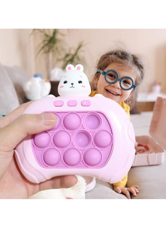 Generic - Ebenki Fidget Toys Light Up Pop It Toy, Push-up Digital Game Console, Wack-A-Mall Toy, Stress Relief Puzzle Machine, Puzzle Pop Toy with Multiple Play Modes for 3 Years and Above - Image 1