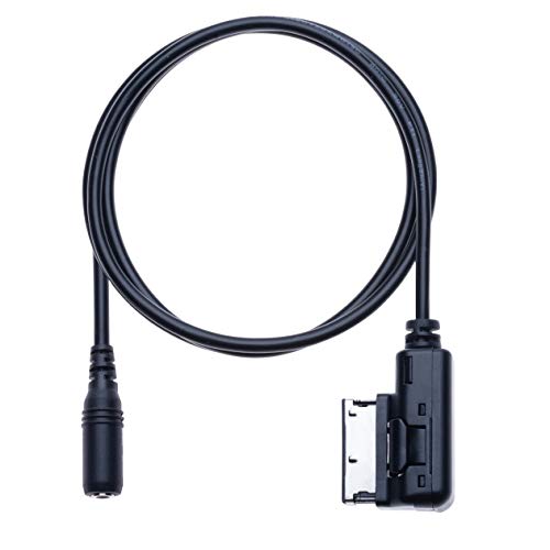Keple AMI MDI to AUX 3.5mm Female Jack Music Media Interface Cable Adapter | Compatible with Audi A6L Q5 Q7 A8 S5 A5 A4L A3 VW Volkswagen Tiguan GTI CC Skoda Fabia Octavia Vehicle Radio | 1.3ft - Image 3