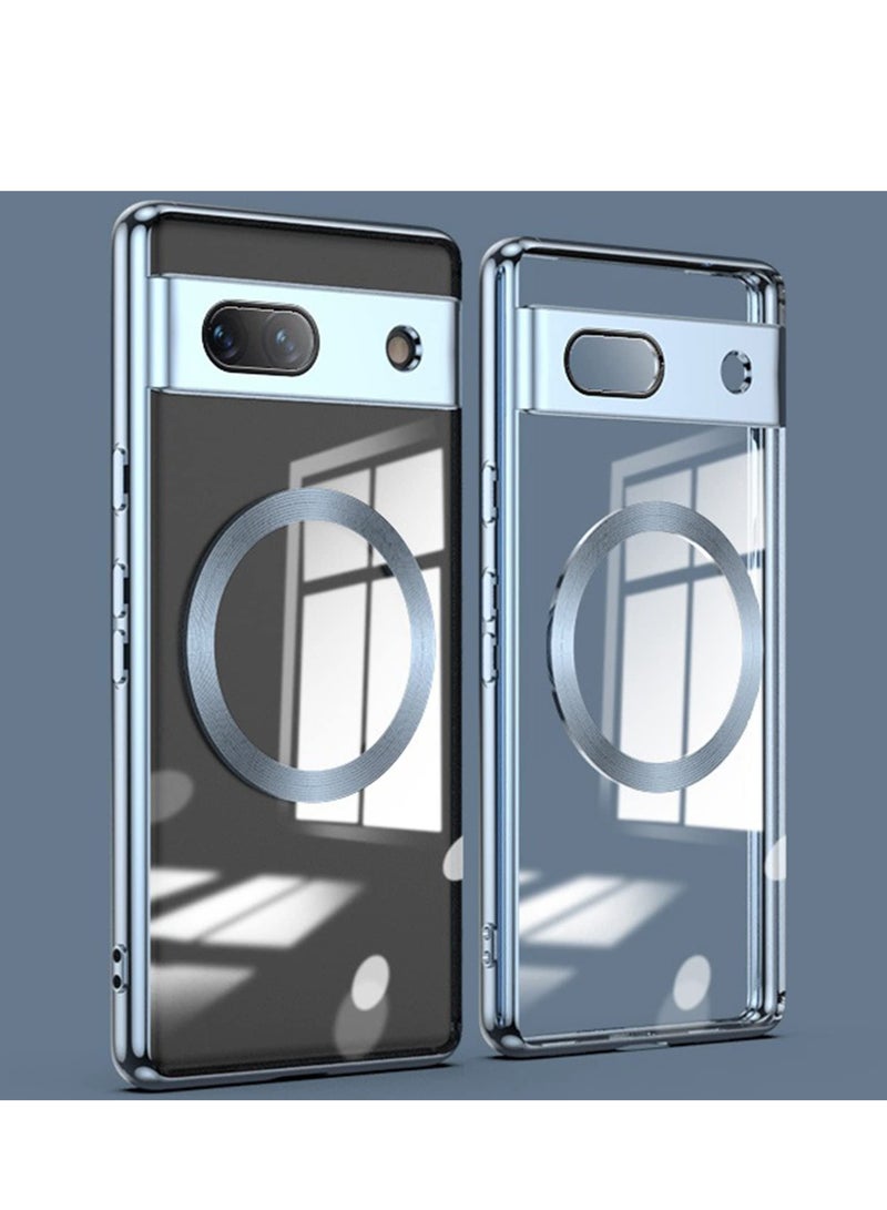 SYOSI Google Pixel 7A Case, Ultra Thin TPU and Acrylic Protective Case Shockproof Anti-Scratch Anti-Yellow Protective Cover for Google Pixel 7A Supports Magnetic Wireless Charging - Image 1