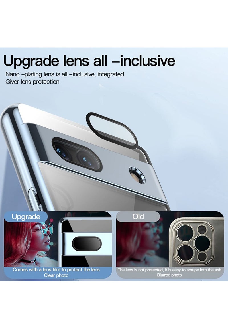 SYOSI Google Pixel 7A Case, Ultra Thin TPU and Acrylic Protective Case Shockproof Anti-Scratch Anti-Yellow Protective Cover for Google Pixel 7A Supports Magnetic Wireless Charging - Image 2