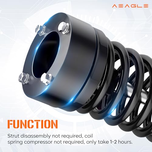 AEagle 2” Front Leveling Lift Kits for Toyota 2005-2023 Tacoma(6 Lug) 2003-2023 4Runner, 07-14 FJ Cruiser(4WD), Raise 50.8mm Forged Aluminum Strut Spacers - Image 4