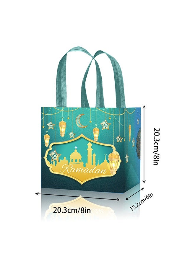 Topyich - Eid al-Adha Decorations ,12Pcs Gift Bags, Eid al-Adha Party  Bags Treat Candy Bags Double Sided Printing Party Bags - Image 1