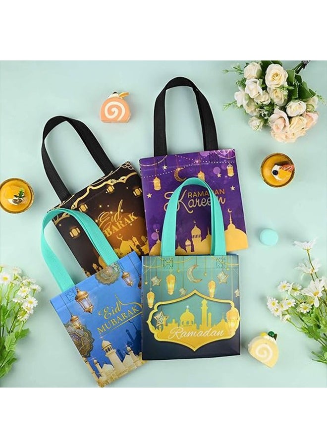 Topyich - Eid al-Adha Decorations ,12Pcs Gift Bags, Eid al-Adha Party  Bags Treat Candy Bags Double Sided Printing Party Bags - Image 1