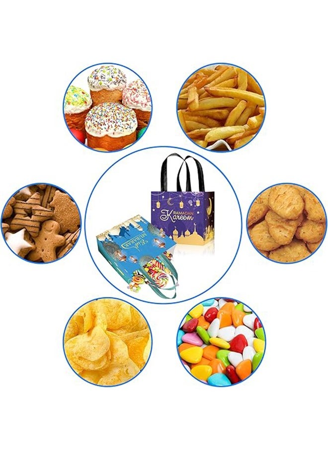 Topyich - Eid al-Adha Decorations ,12Pcs Gift Bags, Eid al-Adha Party  Bags Treat Candy Bags Double Sided Printing Party Bags - Image 1