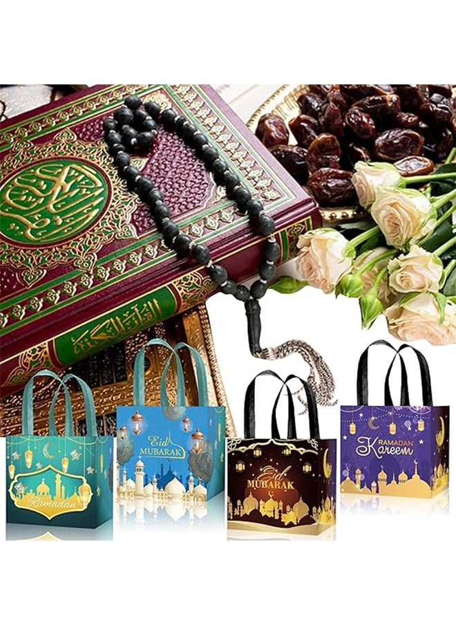 Topyich - Eid al-Adha Decorations ,12Pcs Gift Bags, Eid al-Adha Party  Bags Treat Candy Bags Double Sided Printing Party Bags - Image 1