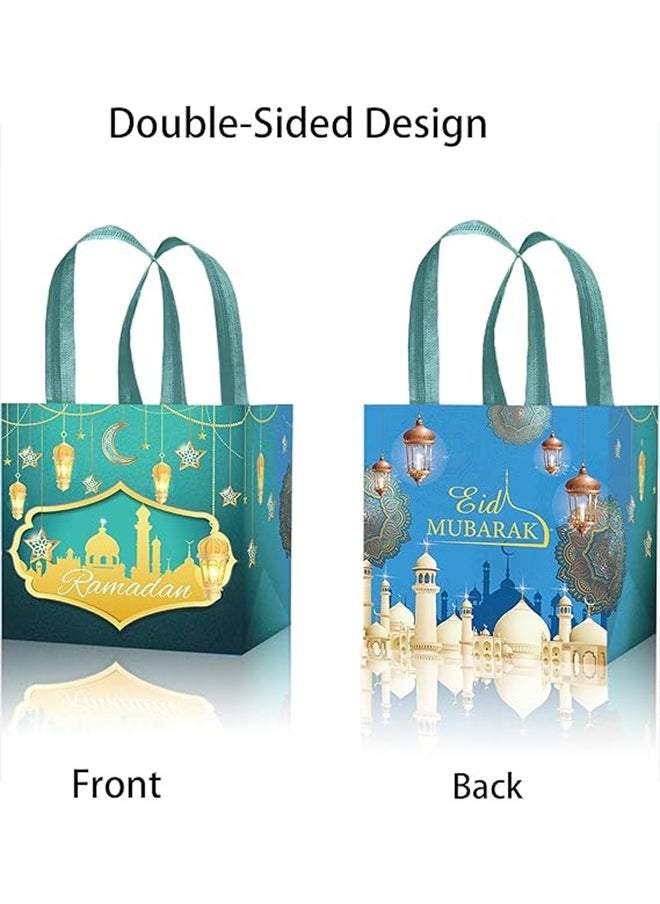 Topyich - Eid al-Adha Decorations ,12Pcs Gift Bags, Eid al-Adha Party  Bags Treat Candy Bags Double Sided Printing Party Bags - Image 1
