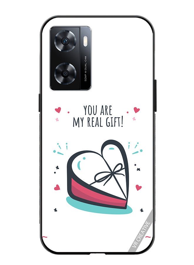 VR CREATIVE Protective Case Cover For OnePlus Nord N20 SE My Real Gift Design Multicolour - Image 1