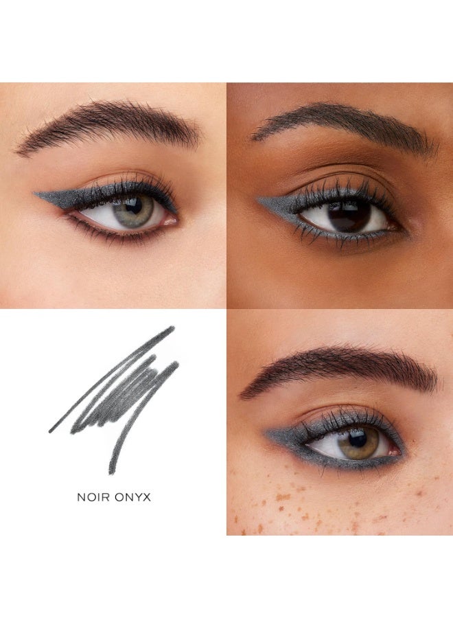 LANCOME Le Stylo - Waterproof - Long-Lasting Eyeliner Color 01 Noir Onyx: metallic black - Image 1