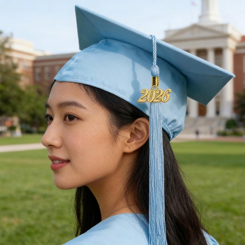Bachelor Cap 2026 Graduation Breathable Wear Long Hours Event Adjustable Graduation Cap Purple - Image 3