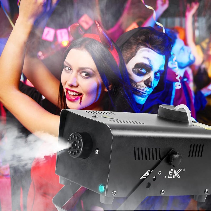AGPtek Fog Machine, 500W Smoke Machine with Wireless Remote & Automatic Spray Function, Great for Halloween, Christmas, Wedding, Parties, DJ Performance & Stage Show - Image 5