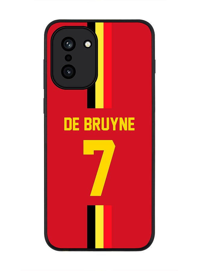 For OnePlus 15R Case,Slim fit Camera Protection, Shockproof Thin Phone cover  - Football - Belgium,  De Bruyne