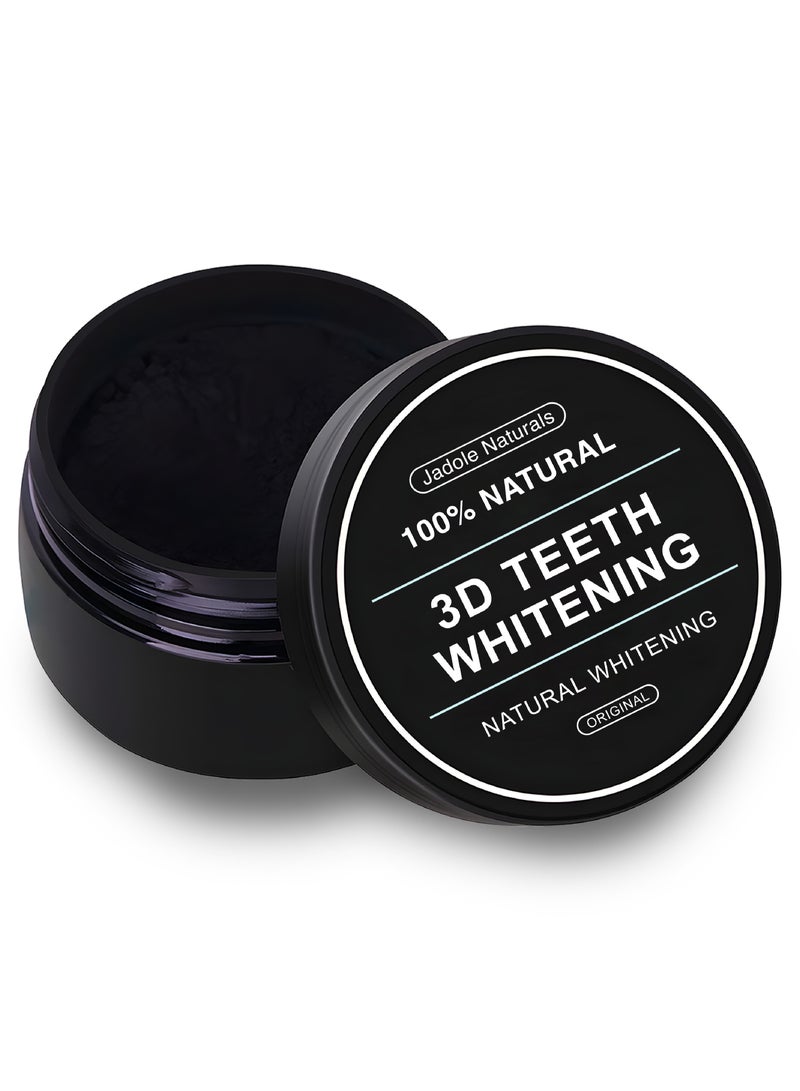 Jadole Naturals 3D Teeth Whitening, Improve Oral Health, Fresh Breathe, Conceals Stain, Neutralizes Yellow, Strengthen Enamel - Image 1