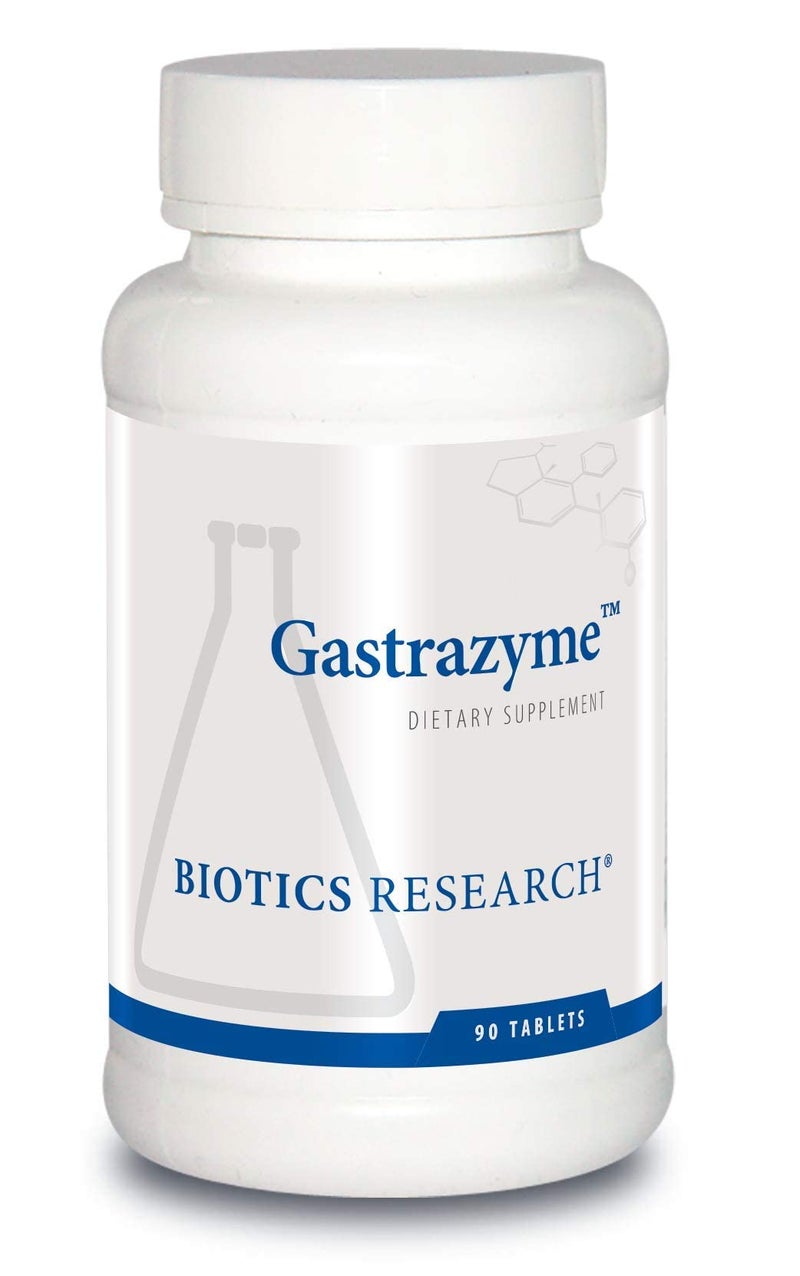Biotics Research Biotics Research Gastrazyme Digestive Support Supplies Vitamin U Complex Chlorophyllins Gamma Oryzanol from Rice Supplement Supports Gastrointestinal Health Gut Lining 90 Tablets