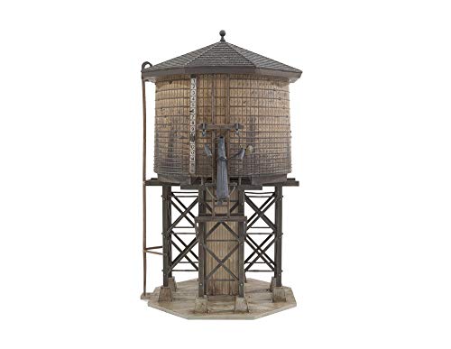 Walthers Cornerstone Series Kit HO Scale Wood Water Tank Gray 8 - Image 5