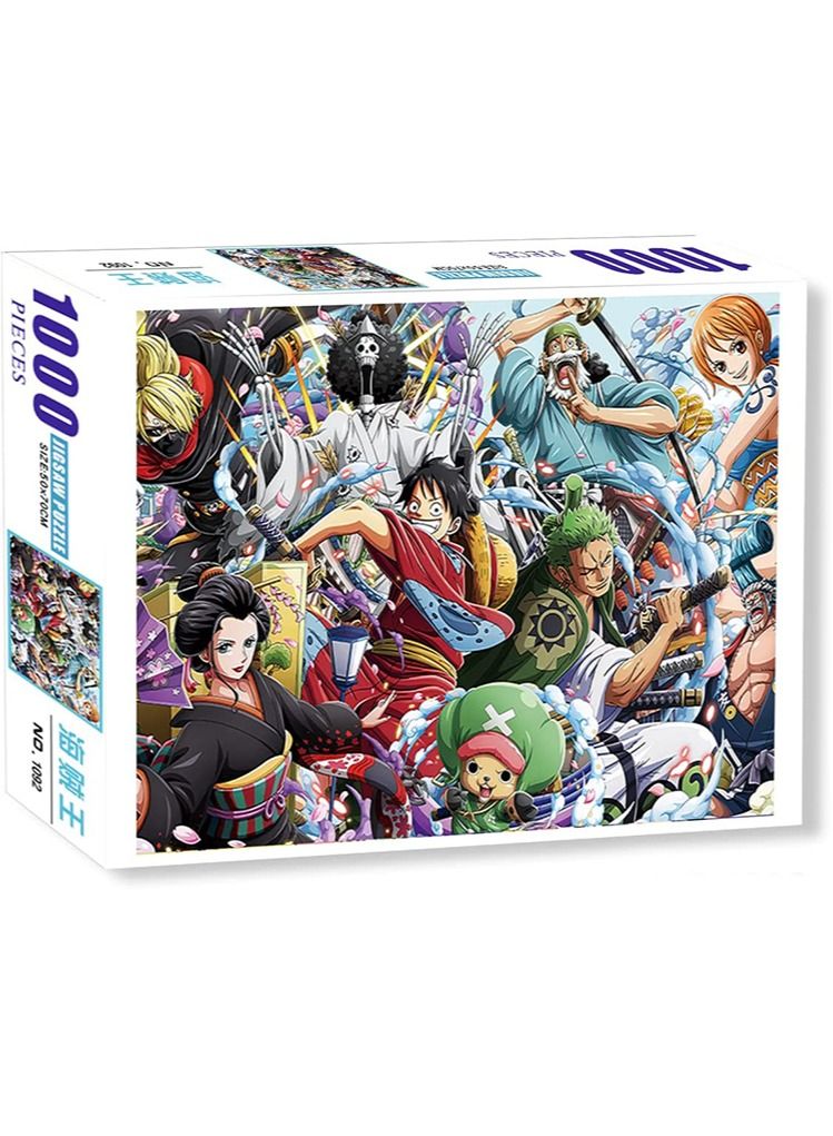 Jigsaw puzzle of 1000 pieces, designed by Anime One Piece - size 70 x 50 cm