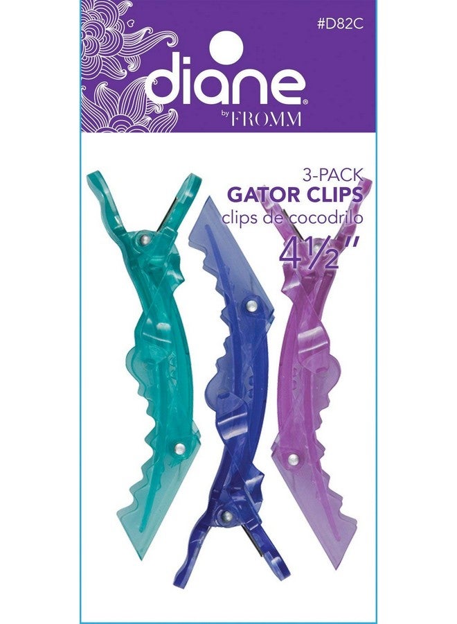 Diane Gator Clips 41/2" 3 Pack D82C - Image 1