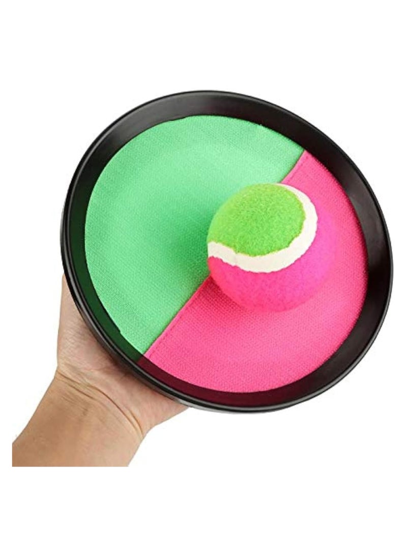 Generic Catch Ball Game Set for Kids – 2 Paddle Rackets with Sticky Ball – Outdoor Throw and Catch Toy for Boys and Girls – Fun Summer Beach Backyard Game - Image 4