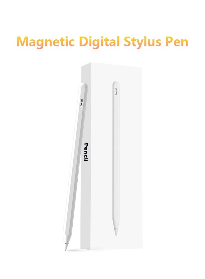Stylus Pen Compatible with iPad Pro 11 inch, iPad Pro 12.9 Inch, iPad Air 4/5, iPad Mini 6, Magnetic Wireless Charging, Only works with magnetically chargeable iPads - Image 1