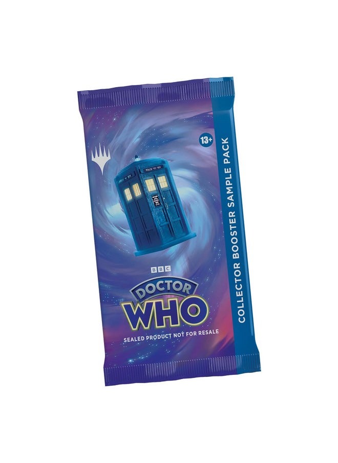 Magic the Gathering Doctor Who Commander Deck - Blast From The Past (100-Card Deck, 2-Card Collector Booster Sample Pack + Accessories)  - Image 5