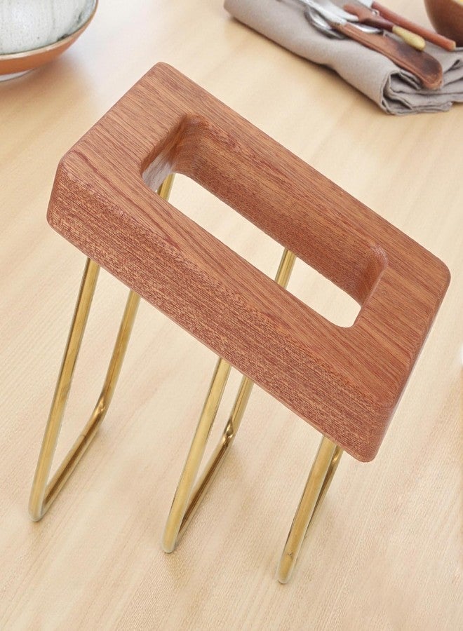 KH866 Chopping Board Rack with Wood Base - Multi-Layer Lid Holder, Baking Pan Storage Organiser Cabinet Accessory for Home Kitchen - Image 5