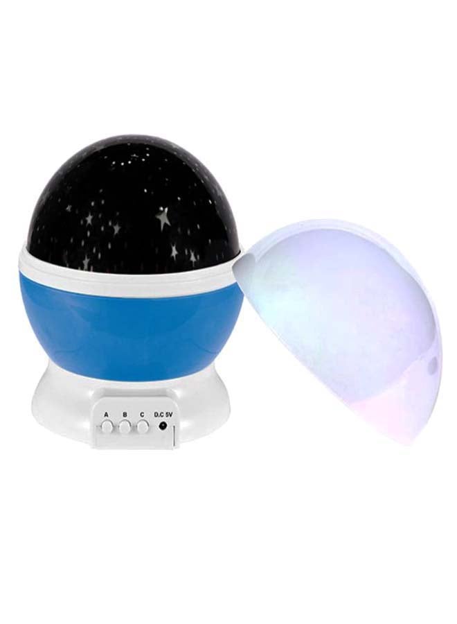 Loquat Rotating Starry LED Projector Lamp Blue/Black/White - Image 1