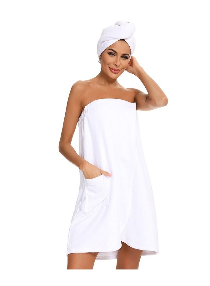 Loquat Women's Thickened Autumn And Winter Bathrobe Towel Nightgown Pajamas - Image 1