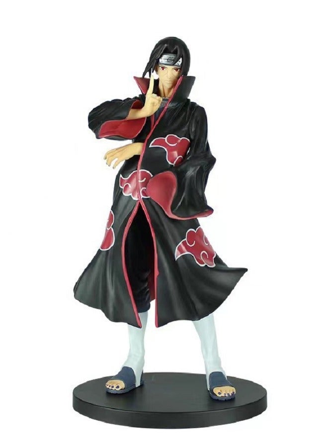 Anime Character Standing Figure , Premium PVC Collectible, Classic Ninja Pose Desktop Decor, Birthday Gift For Boys And Girls 22.5cm - Image 1
