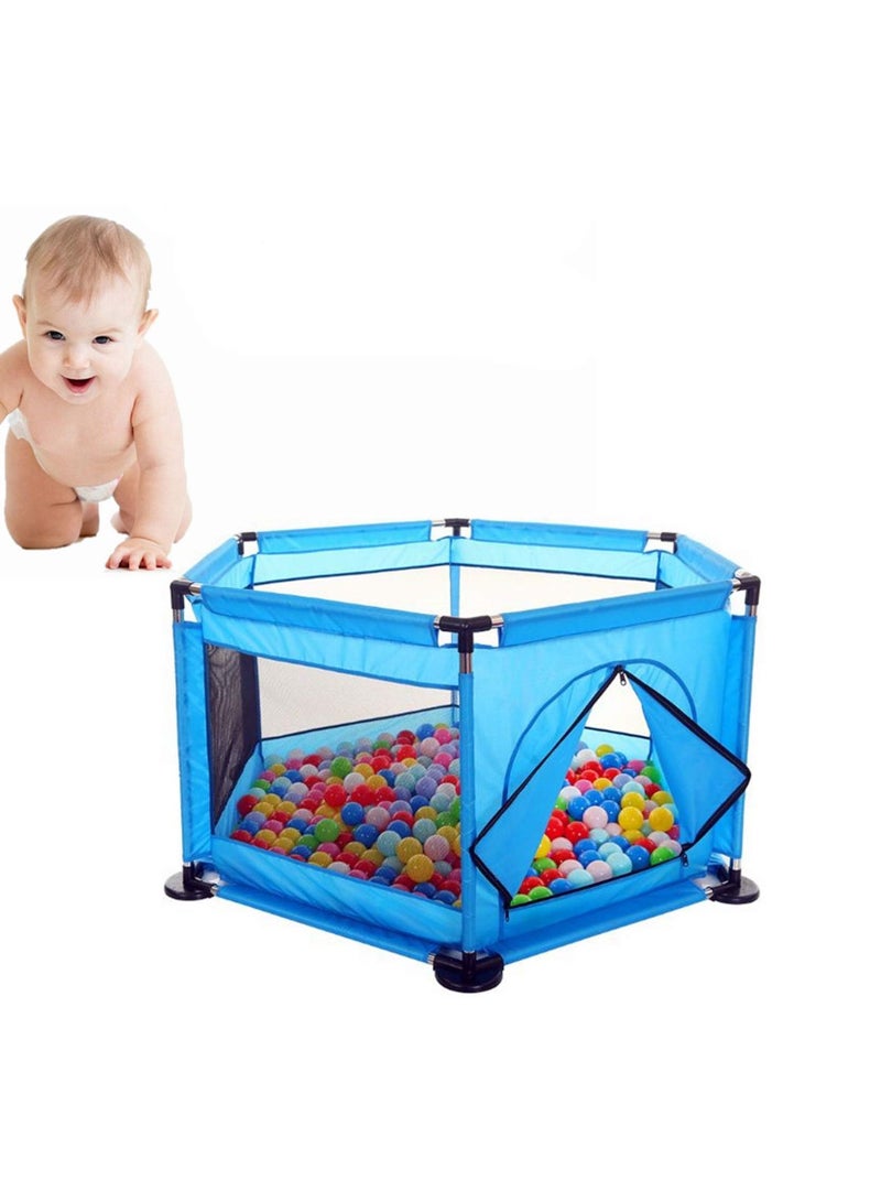 Baby Kids Playpen Activity Center Room Fitted Floor - Safety Protection Care Crawling Folding Fence Toys Portable Indoors Outdoors and Parks Gifts - Image 3