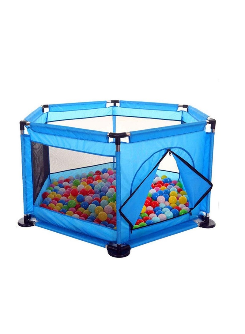 Baby Kids Playpen Activity Center Room Fitted Floor - Safety Protection Care Crawling Folding Fence Toys Portable Indoors Outdoors and Parks Gifts - Image 1