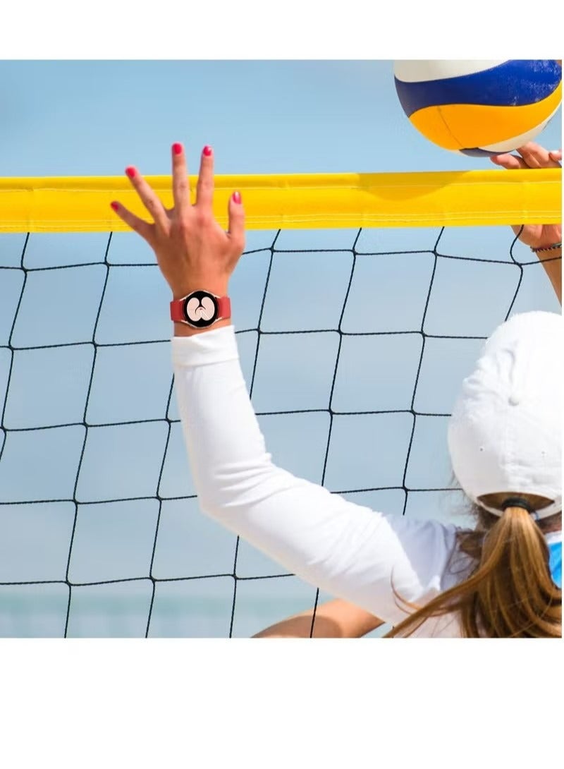 Beauenty 10 Pack Bands, Compatible for Samsung Galaxy Watch 5 Galaxy Watch 4 40mm 44mm / Galaxy Watch 4 Classic 42mm 46mm Band, Silicone Strap with Colorful Buckle for Galaxy Watch 5 Pro 45mm Women Men - Image 3