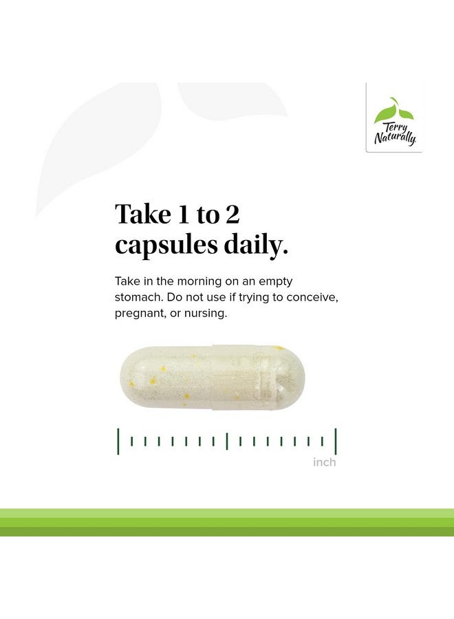 Terry Naturally Thyroid Care - Immune Health & Energy Support Formula - Nutritional Supplement with Iodine for Thyroid Health Support - Wellness Supplement with L-Tyrosine - 120 Capsules (Pack of 2) - Image 4