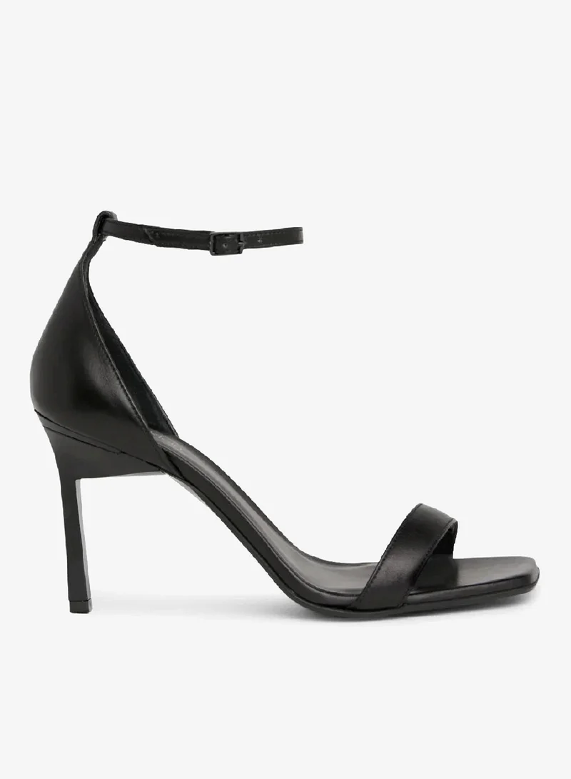 Leather Stiletto Sandals