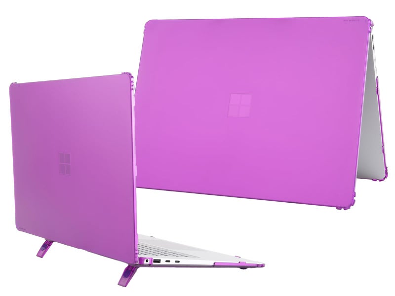 mCover Case ONLY Compatible for 2024 15 Microsoft Surface Laptop 7 Model 2037 Windows PC with ARM CPU and AIPowered Copilot NOT Fitting Other Surface Models Purple