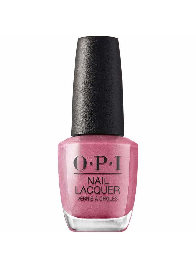 OPI Nail Lacquer Not So Bora-Bora-ing Pink | Sheer Soft Pink Pearl Chip Resistant Nail Polish | Vegan, Fast Drying, Streak Free - Image 1