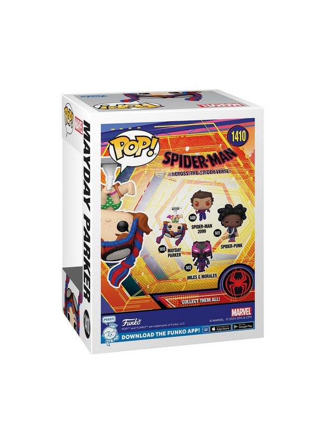 Funko POP! Marvel: Spider-Man Across The Spider-Verse - MayDay Parker - Collectable Vinyl Figure - Gift Idea - Official Merchandise - for Kids & Adults - Movies Fans - Model Figure for Collectors - Image 3
