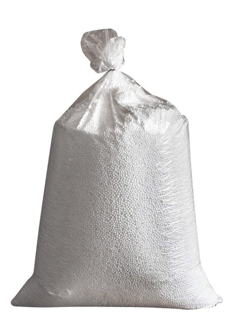 Comfy White Polystyrene Virgin Bouncy Beans For Bean Bag Refill- 1 Kg - Image 3