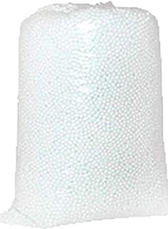 Comfy White Polystyrene Virgin Bouncy Beans For Bean Bag Refill- 1 Kg - Image 2