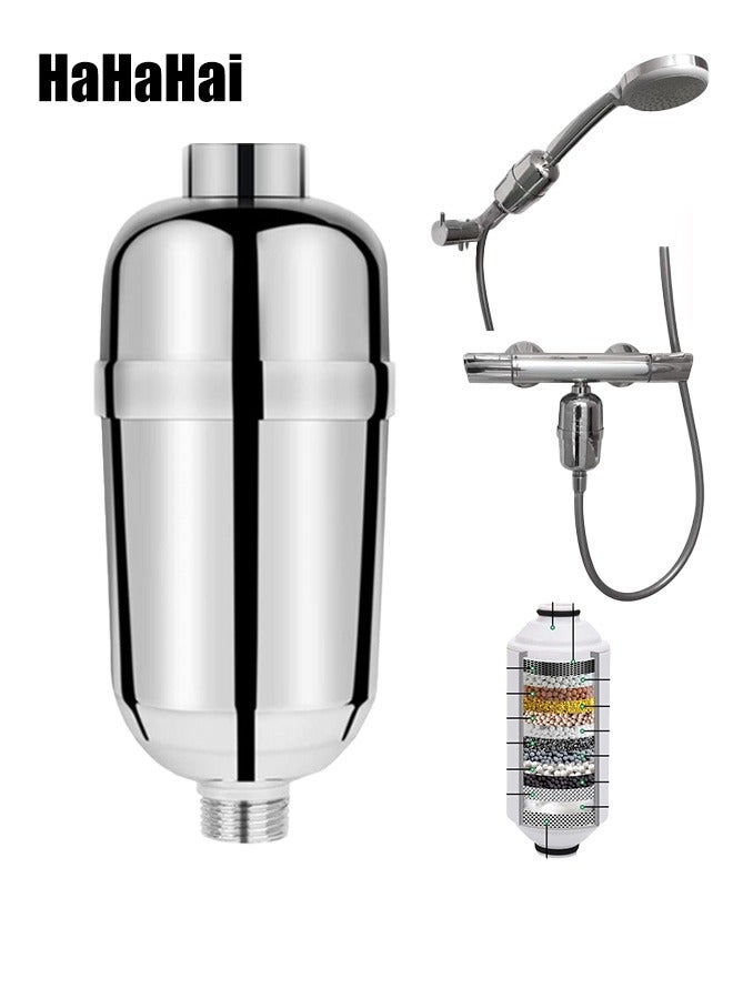 HaHaHai Shower Filter, 20 Stage Shower Head Filter for Hard Water Shower Water Filter, Removing Chlorine Fluoride - Image 1