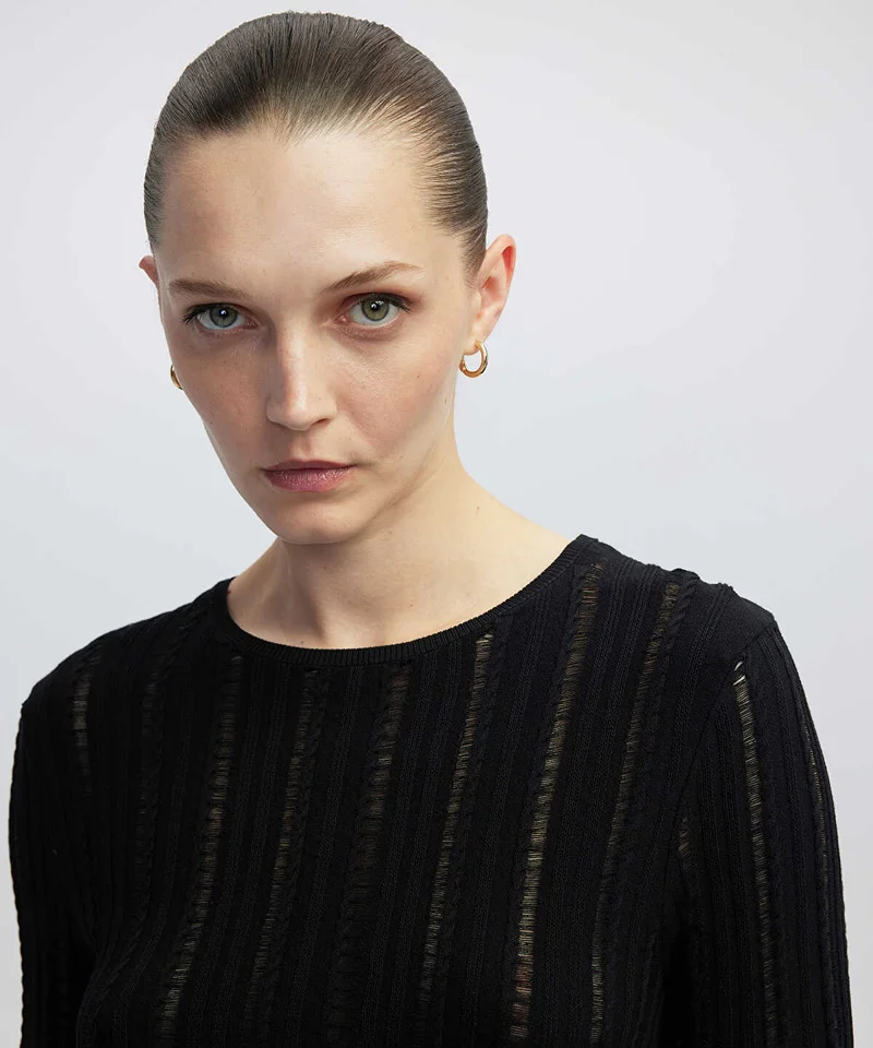 Ipekyol Openwork Knit Top