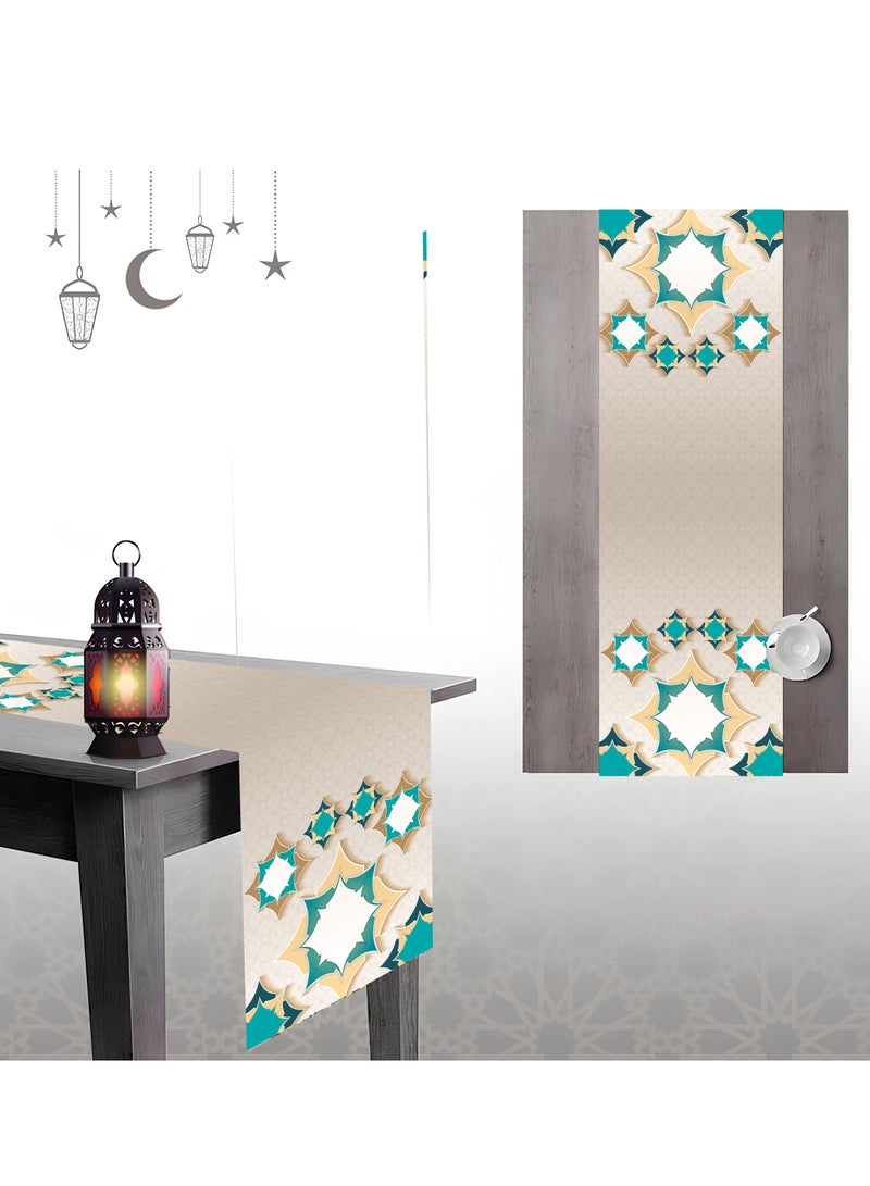 Decorior Renner Tablecloth 40x140 cm made of high quality Crispy Leather 1mm - High Quality Colors - Easy to Clean - Image 3