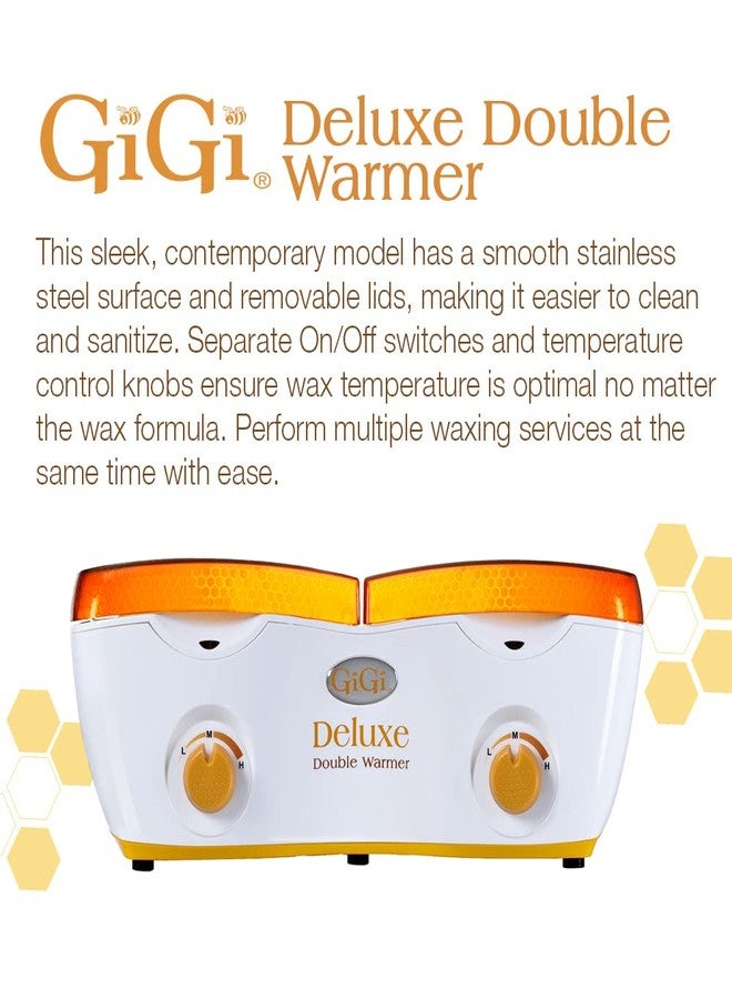 GiGi Deluxe Double Hair Removal Wax Warmer, 14 oz - Image 2