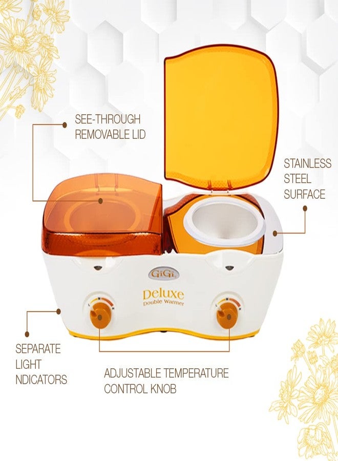 GiGi Deluxe Double Hair Removal Wax Warmer, 14 oz - Image 4