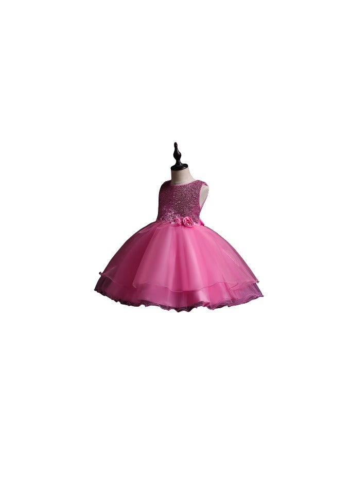 D'Daniela Sequin Tulle Party Dress - Image 3